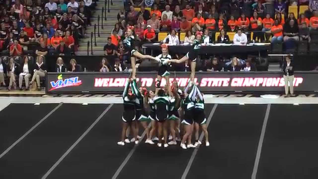 2015-11-07 VHSL 4A Competition Cheer - Kettle Run - Round 2
