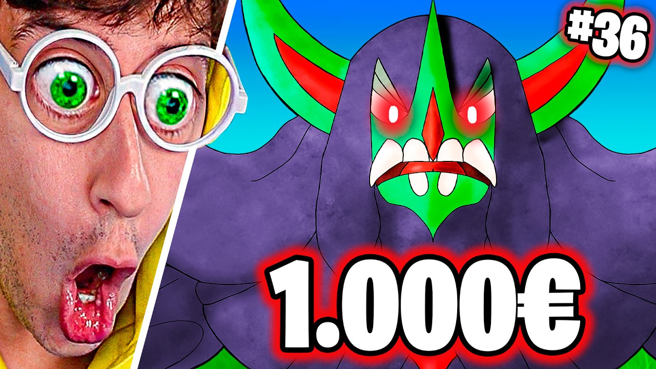 1.000€ Competición vs Hermano 🏆🤑! (Pokémon Espada) - DIA 36