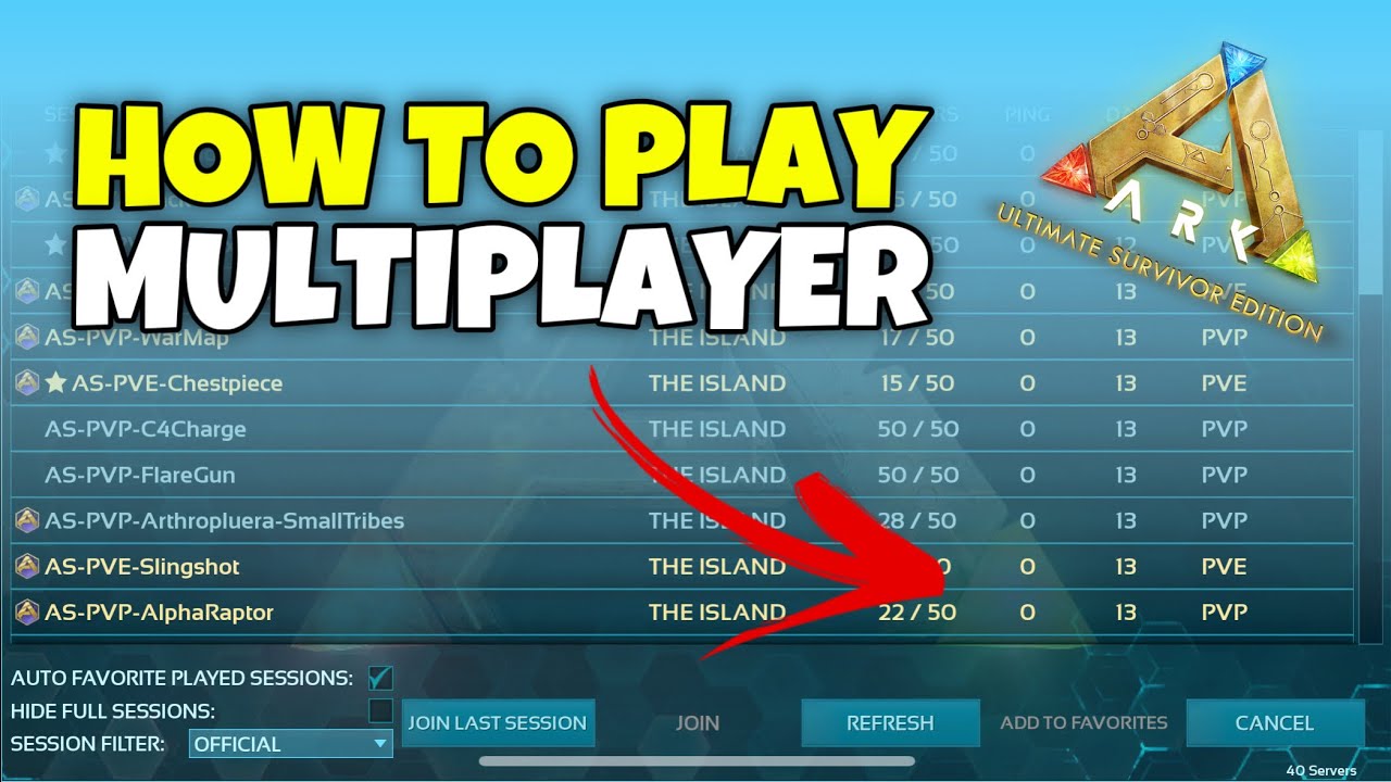 How to Play Ark Mobile Multiplayer with Friends? Everything you need to Know! - Ark Ultimate Mobile