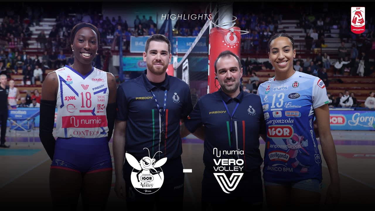 Novara - Milano | Highlights | Quarti di Finale di Coppa Italia Frecciarossa A1 | LVF 25/26