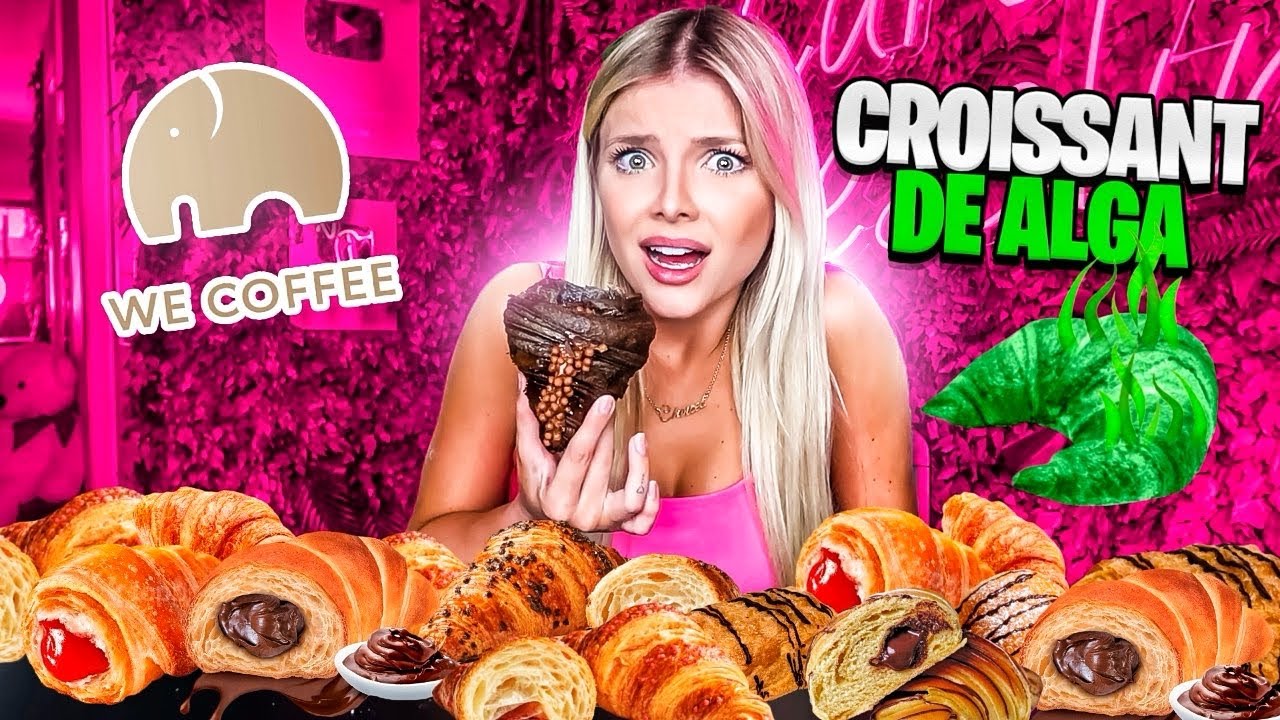 PROVEI OS SABORES DE CROISSANT MAIS DIFERENTES DO MUNDO - We coffee