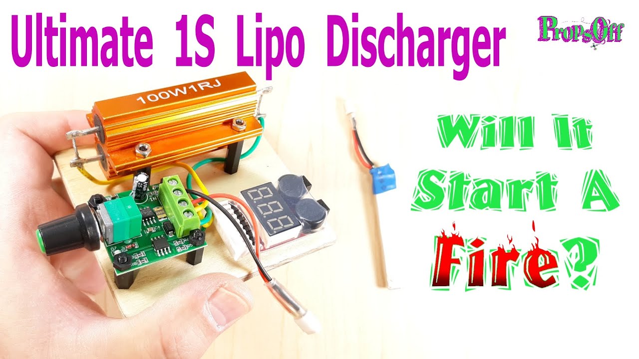 1S Lipo Discharger | Fast & Cheap