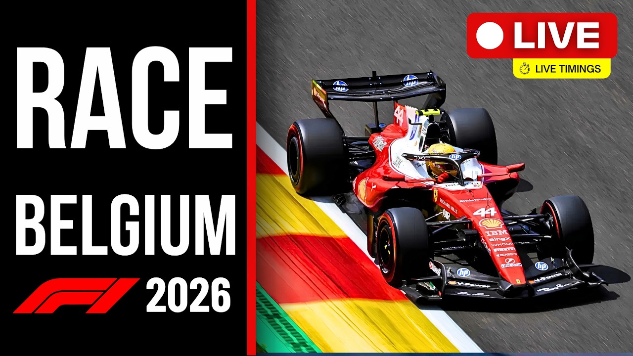 🔴 F1 LIVE: BELGIUM GP RACE &ndash; Live Timing & Commentary | SPA