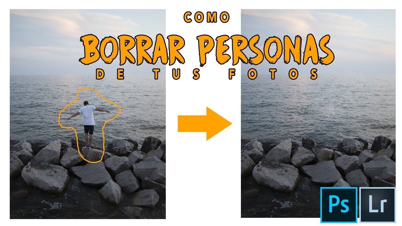 CÓMO BORRAR PERSONAS || Lightroom y Photoshop