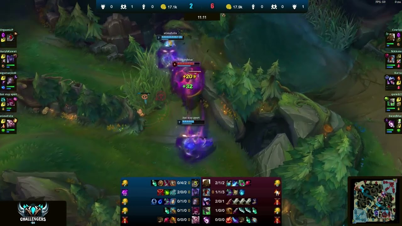 🔹xGmoFelix🔹Orgasmi -VS- 🔸Nikkone🔸Kai'sa - LoL Ranked Replay
