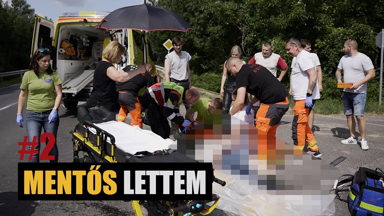 ÉLETMENTÉS EGY MOTOROS BALESETNÉL | Szecso Video