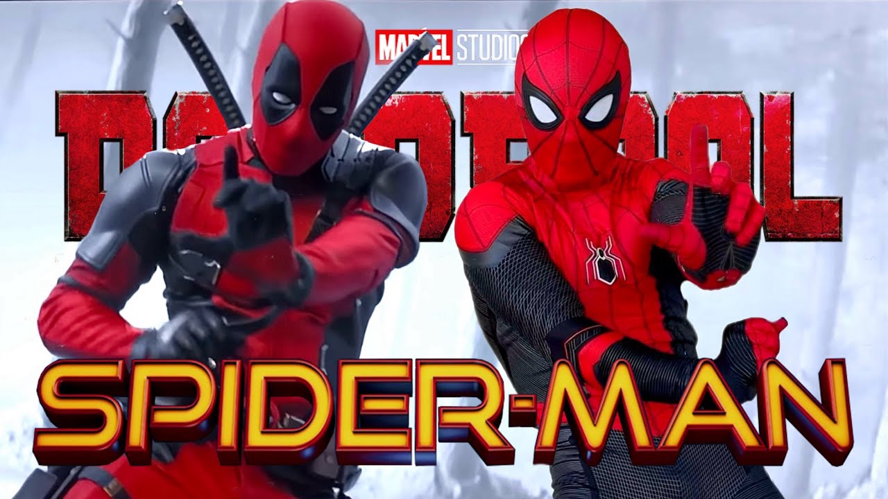 Deadpool Spider-Man Bye Bye Bye Dance | Side by Side Comparison