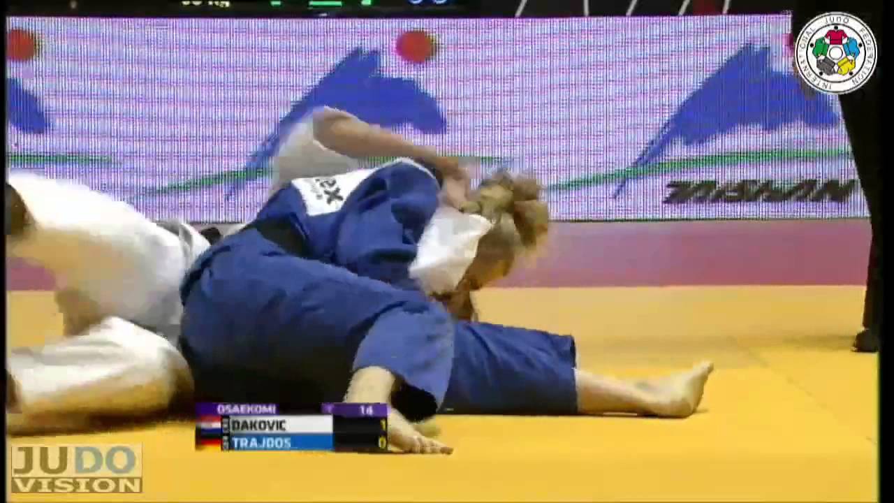 Judo Grand Slam Baku 2013: Andreja DAKOVIC (CRO) - Martyna TRAJDOS (GER) Bronze [-63kg]