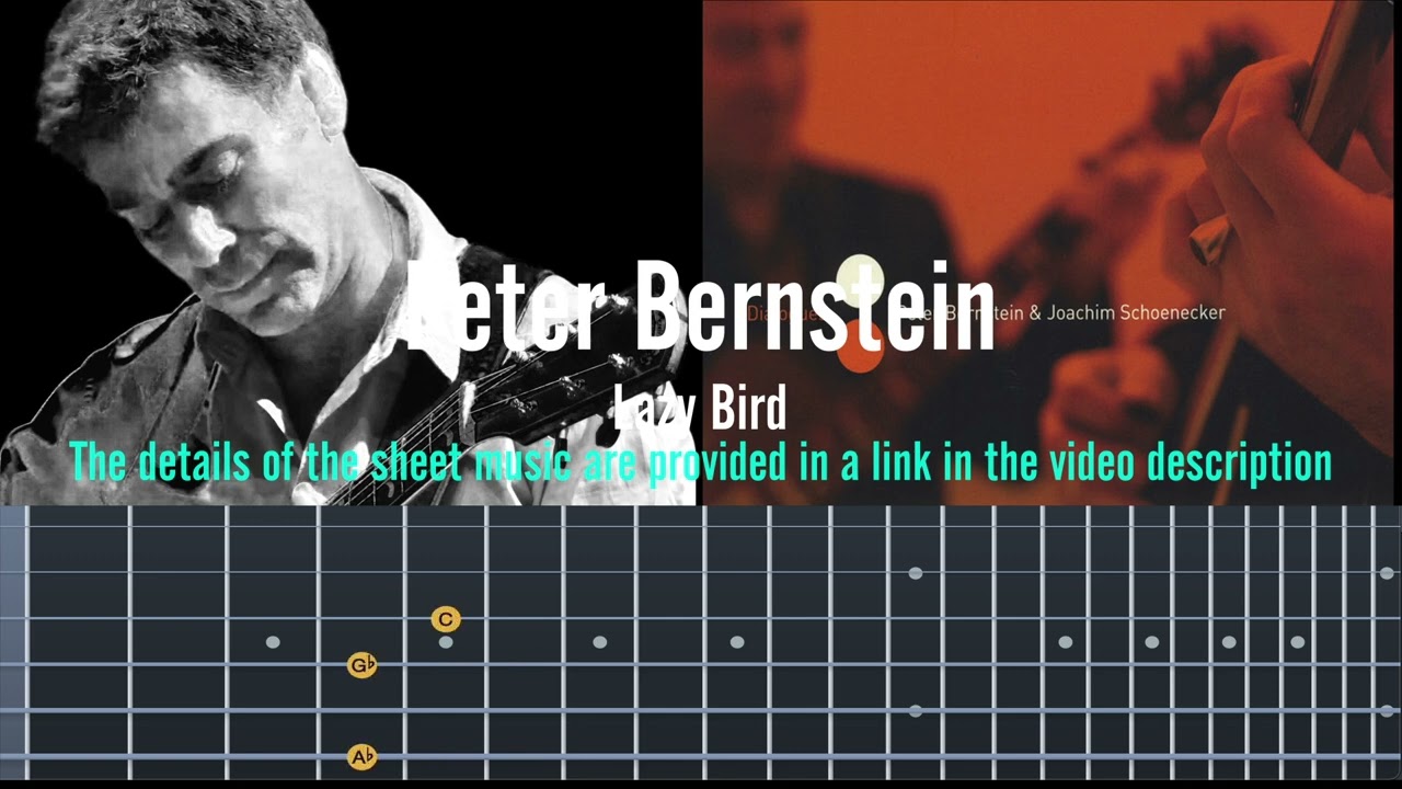 Peter Bernstein / Lazy Bird Solo & Comp. Transcription