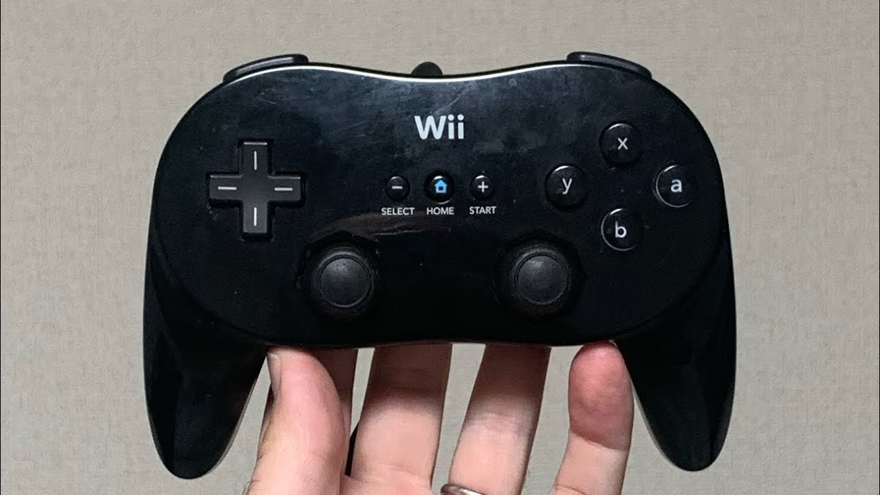 Nintendo Wii Classic Controller Pro teardown and clean
