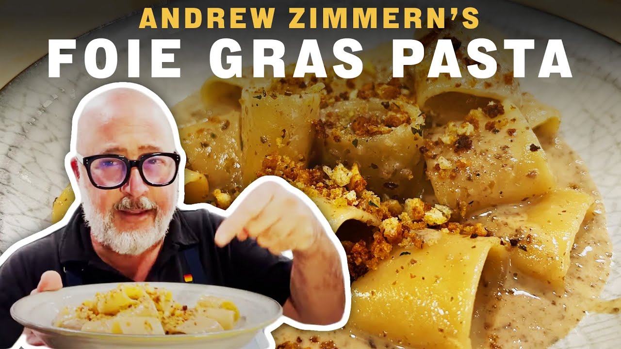 Recipe: Foie Gras Pasta | Andrew Zimmern