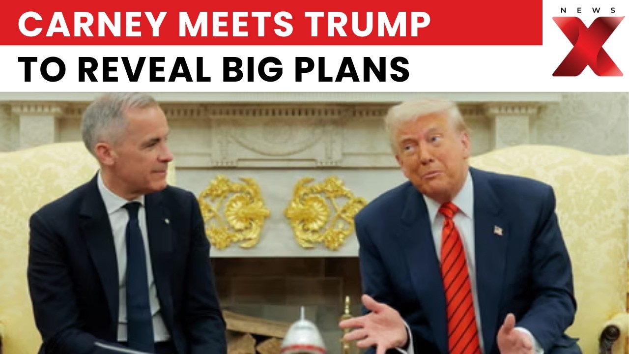 Canadian PM Mark Carney Discusses Economy And Middle East With Donald Trump | NewsX