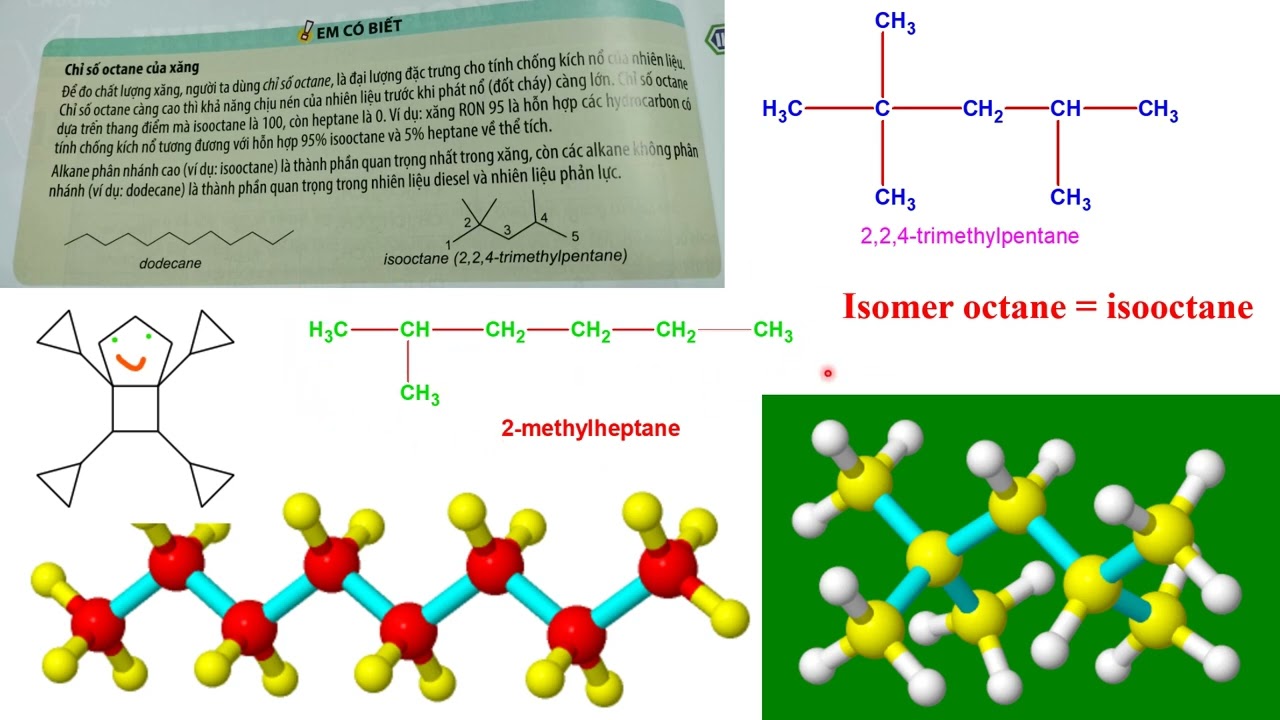 isooctane or 2,2,4-trimethylpentane