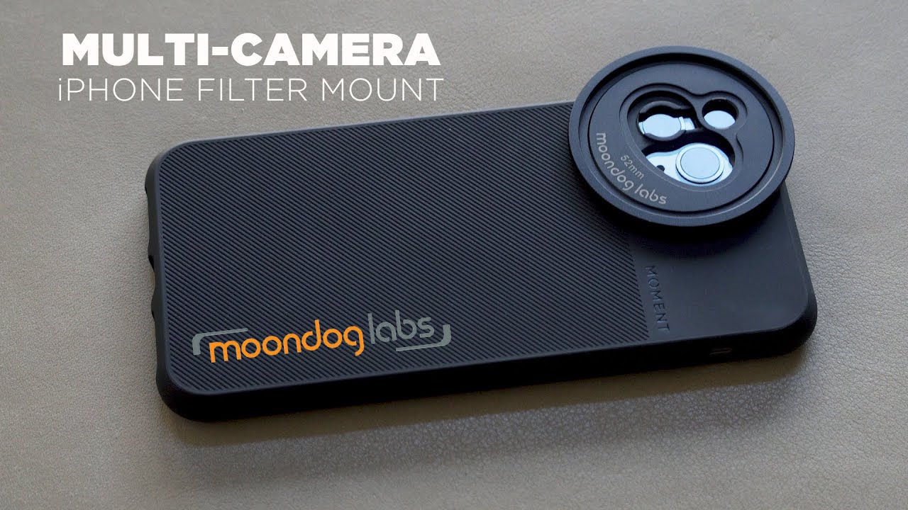 Whoa! New MOONDOG LABS Filter Mount for iPhone (and more)!