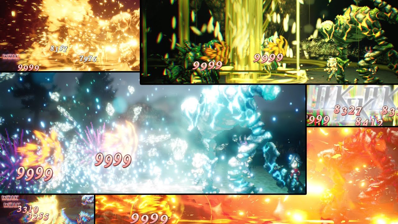 Ochette Goes Beast - Level 10 Beast Compilation Level 60 Ochette [Octopath Traveler 2]