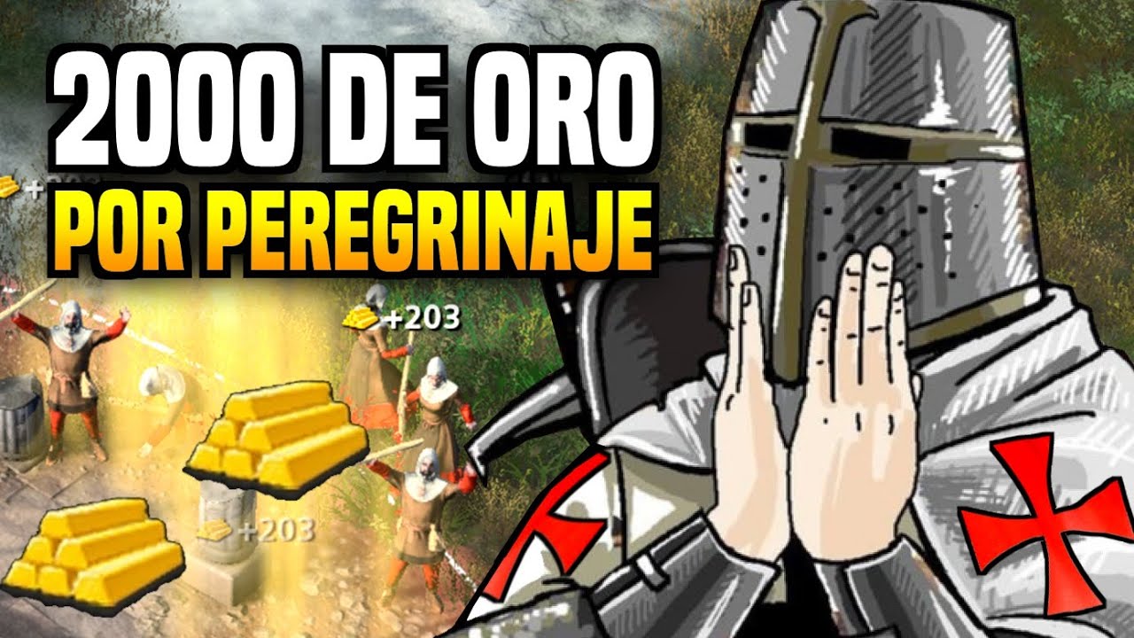AGE of EMPIRES 4: PEREGRINAJE EXTREMO con TEMPLARIOS 🤑