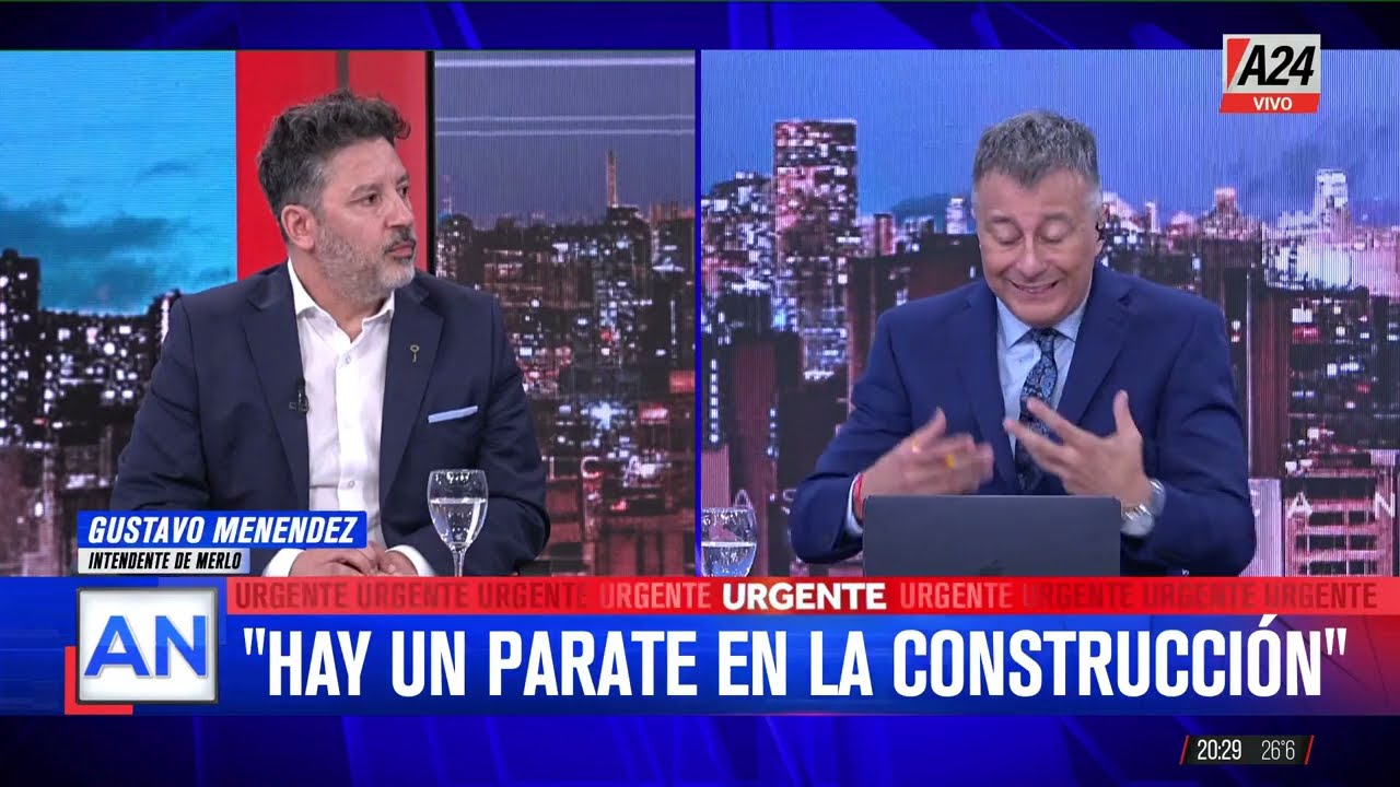🚨  Gustavo Menendez, Int. de Merlo: 
