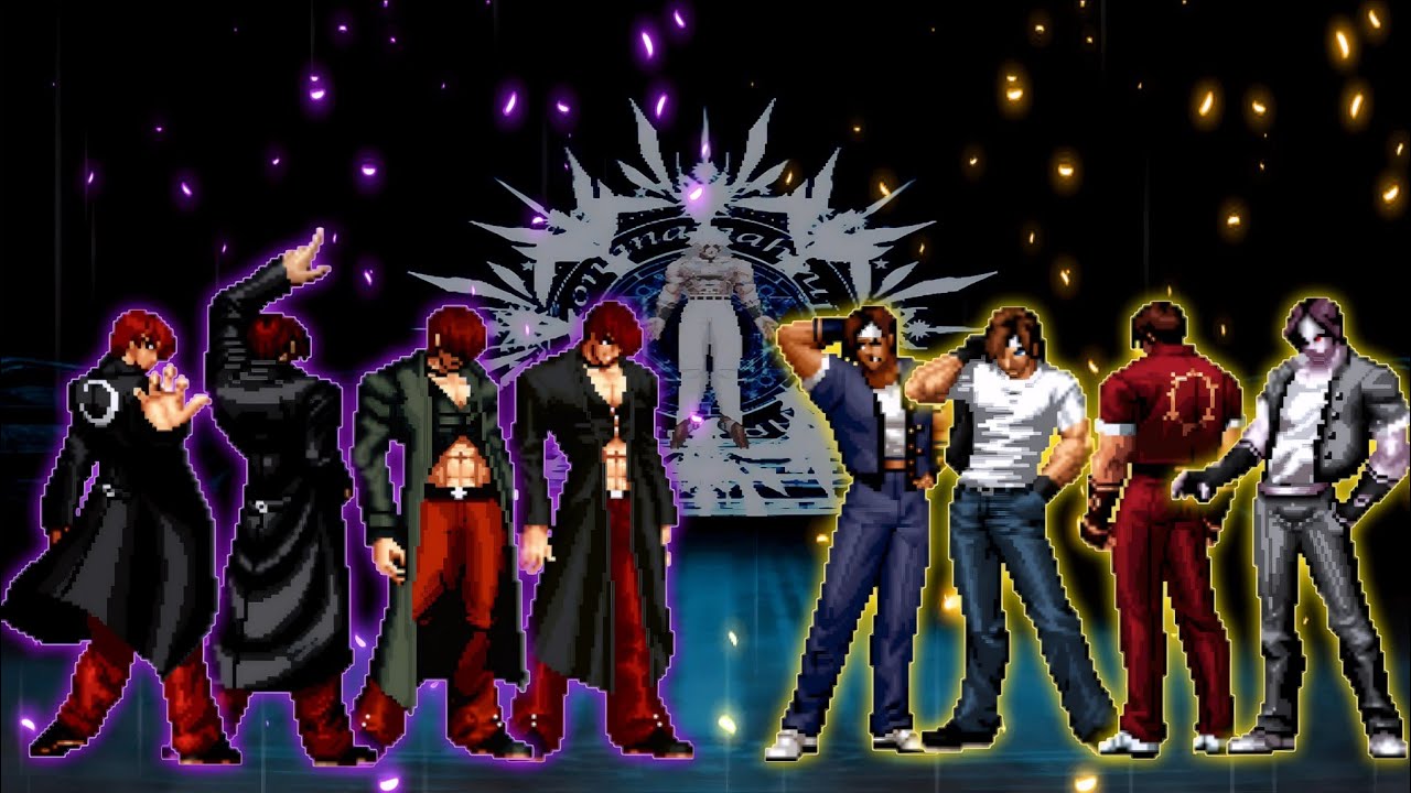 [KOF Mugen] Another Iori Team VS. Clone Kyo Team