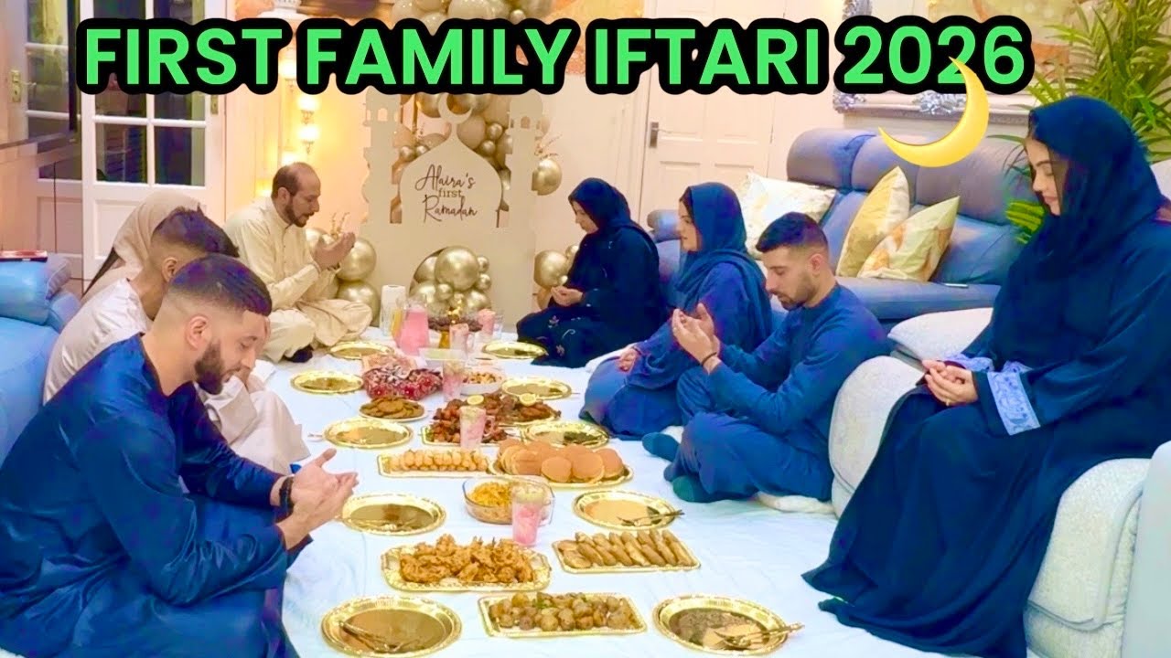 FIRST FAMILY IFTARI 2026 🌙🤲|| IFTARI FOOD PREPARATIONS BY ALL THE LADIES🥘