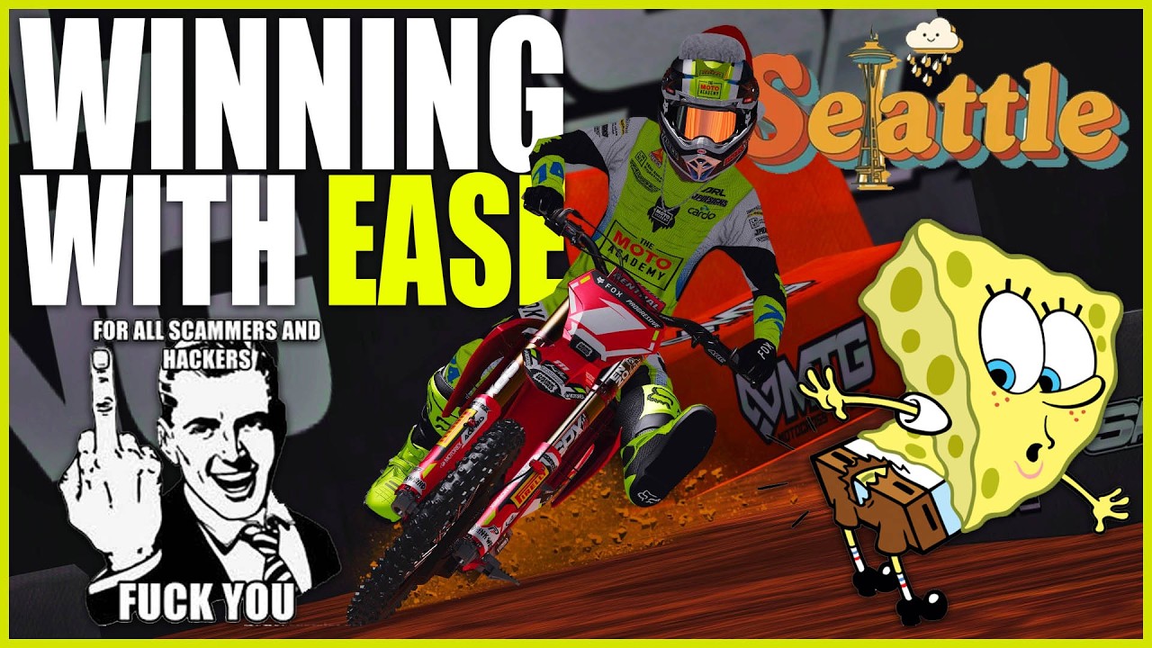 Winning the 2026 Seattle Supercross During a DDoS Attack | MX BIKES!