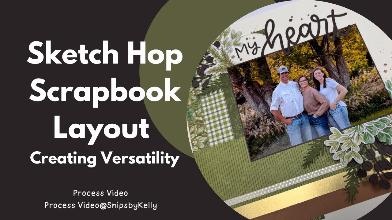 Sketch Scrapbook Layout Design-Creating Versatility
