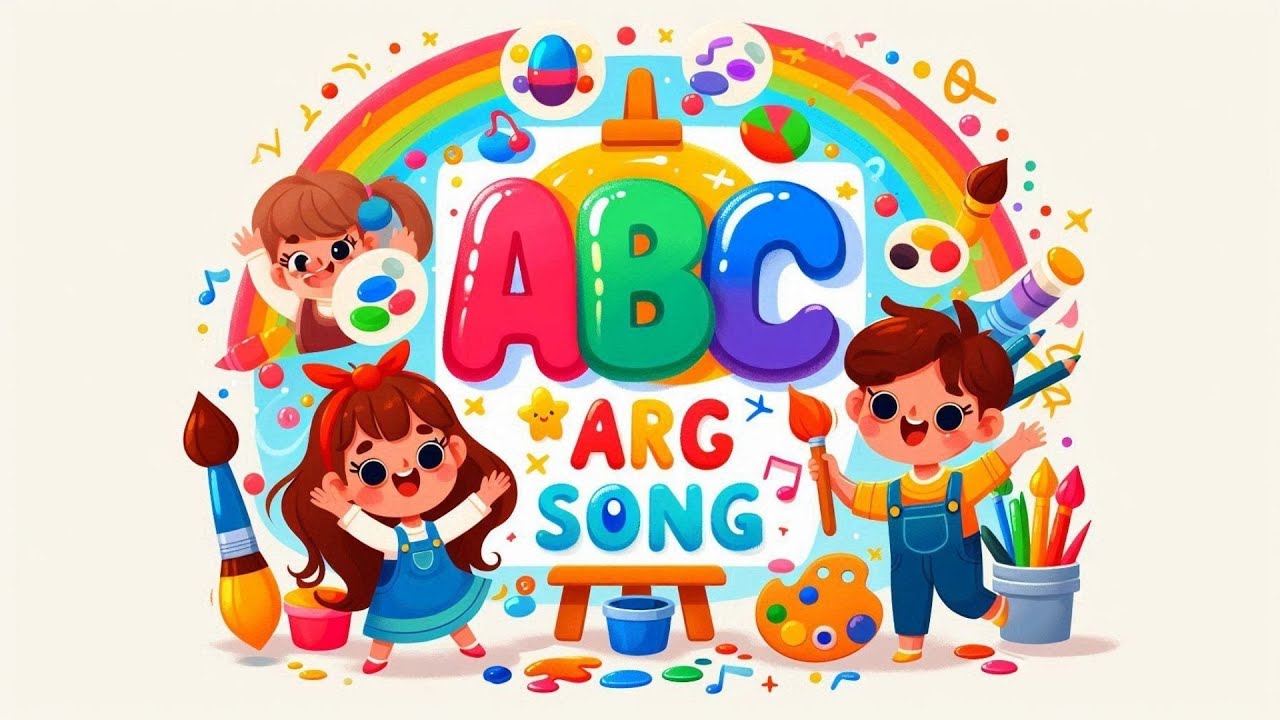 ABC Art Song 🎨 | Learn Letters with Colors & Fun