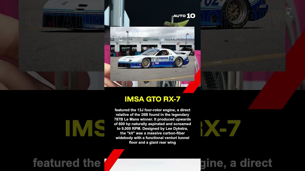 IMSA GTO Mazda RX-7
