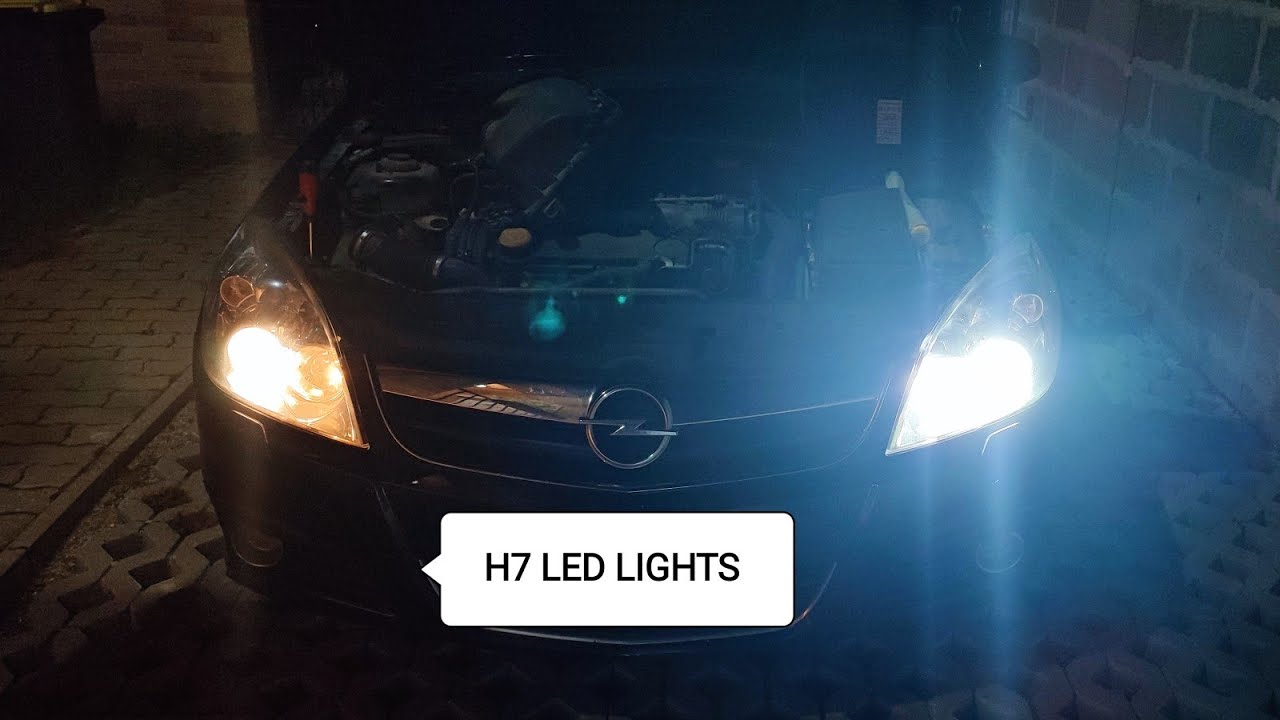 Opel Vauxhall Vectra C Signum H7 6000K LED Light upgrade CARLitek #led #cars #4k