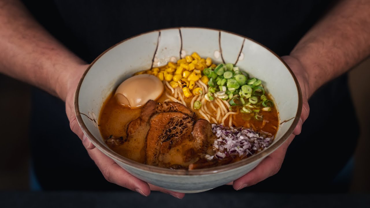 Jak zrobić SPICY MISO RAMEN - przepis krok po kroku