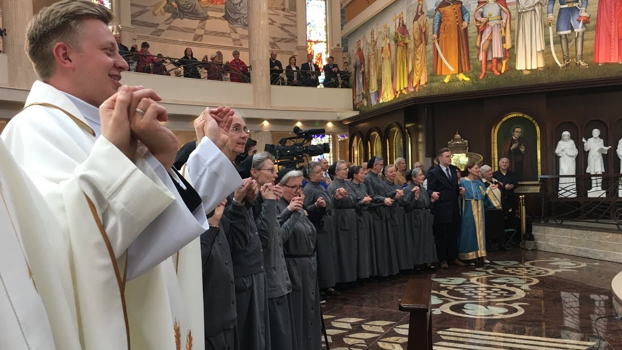 Wprowadzenie relikwii św. Urszuli do Sanktuarium NMP Gwiazdy Nowej Ewangelizacji i św. Jana Pawła II