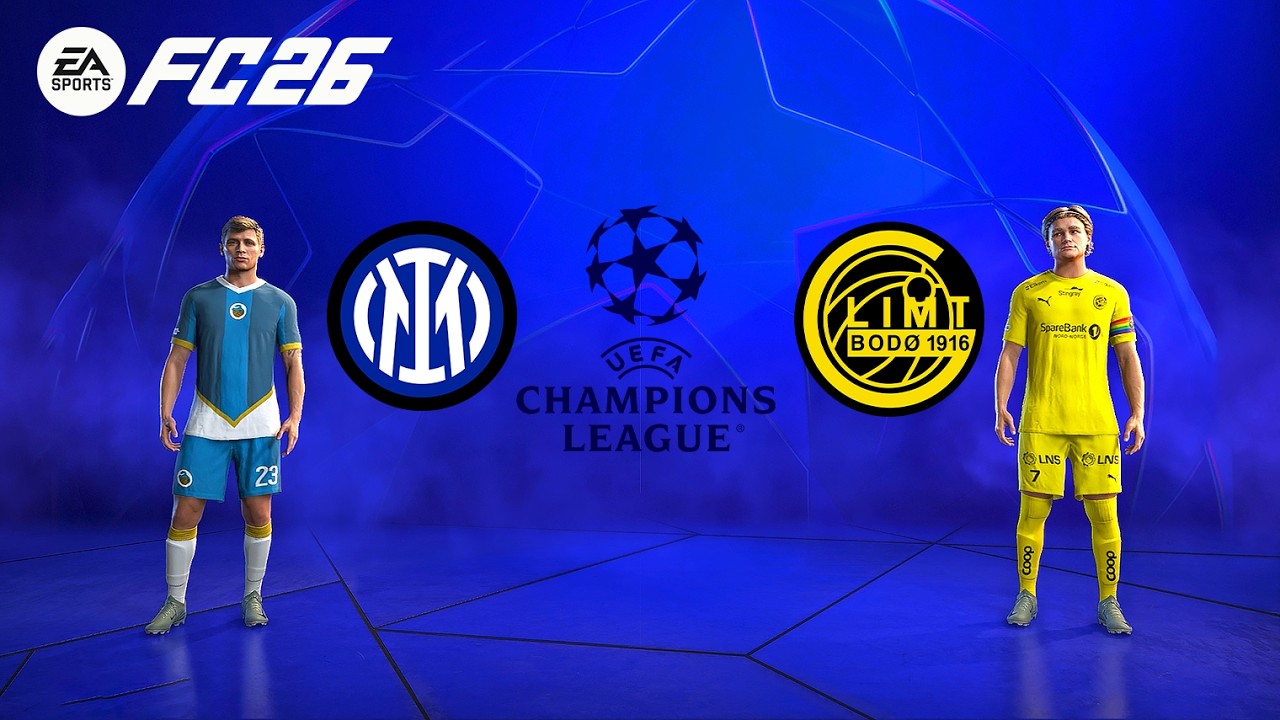 INTER MILAN vs BODØ/GLIMT | UCL Playoff R16 Leg 2 – Simulazione Real Match FC 26