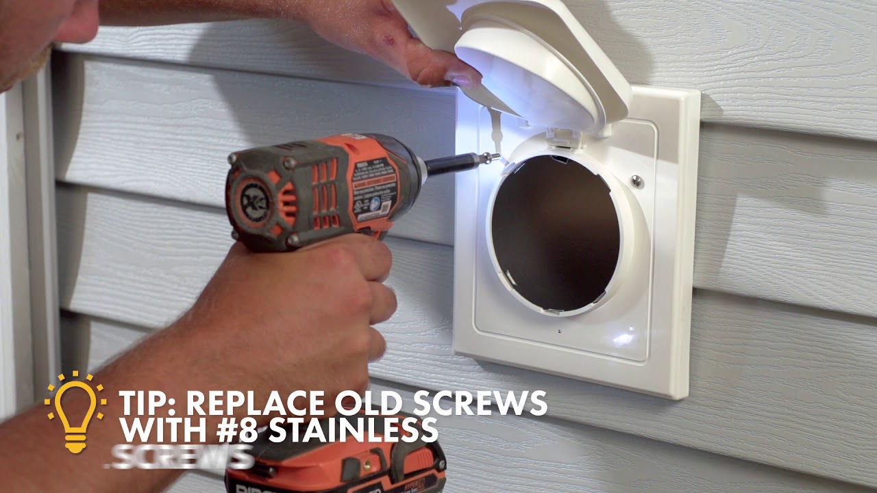 How to Install the No-Pest Vent on Wood or Vinyl Siding