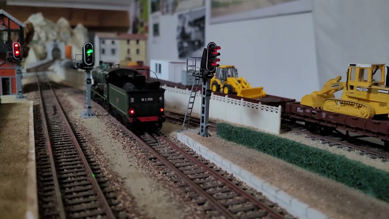 POSE FEUX ROUGES sur tender 140C HJ Jouef - V362 HD