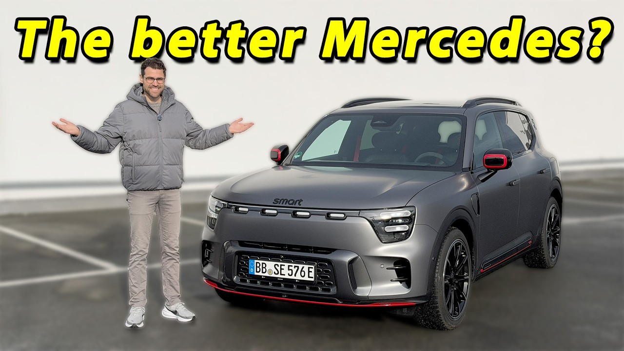 Smart #5 Brabus driving REVIEW - the better (and cheaper) Mercedes?