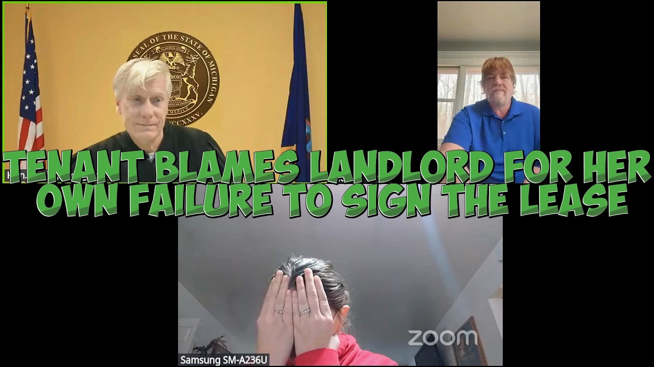 Tenant Blames Landlord for Her Own Failure to Sign the Lease