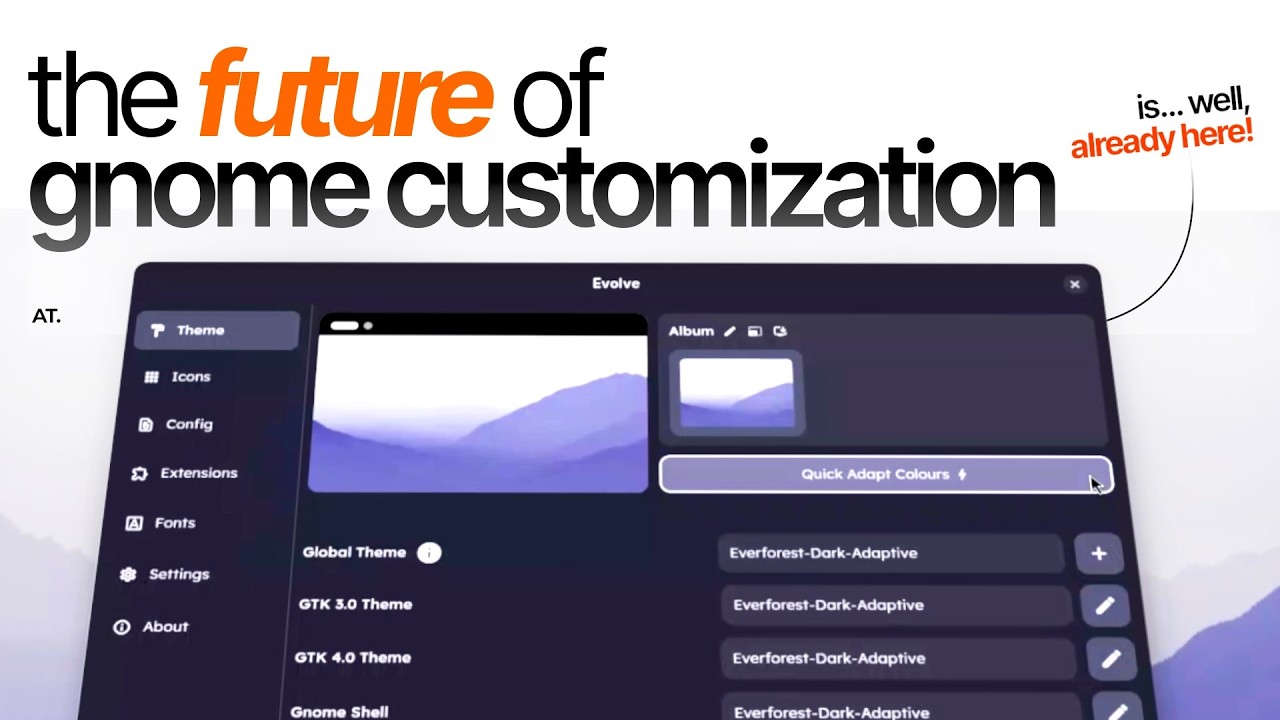 The Future of GNOME Customization is here!