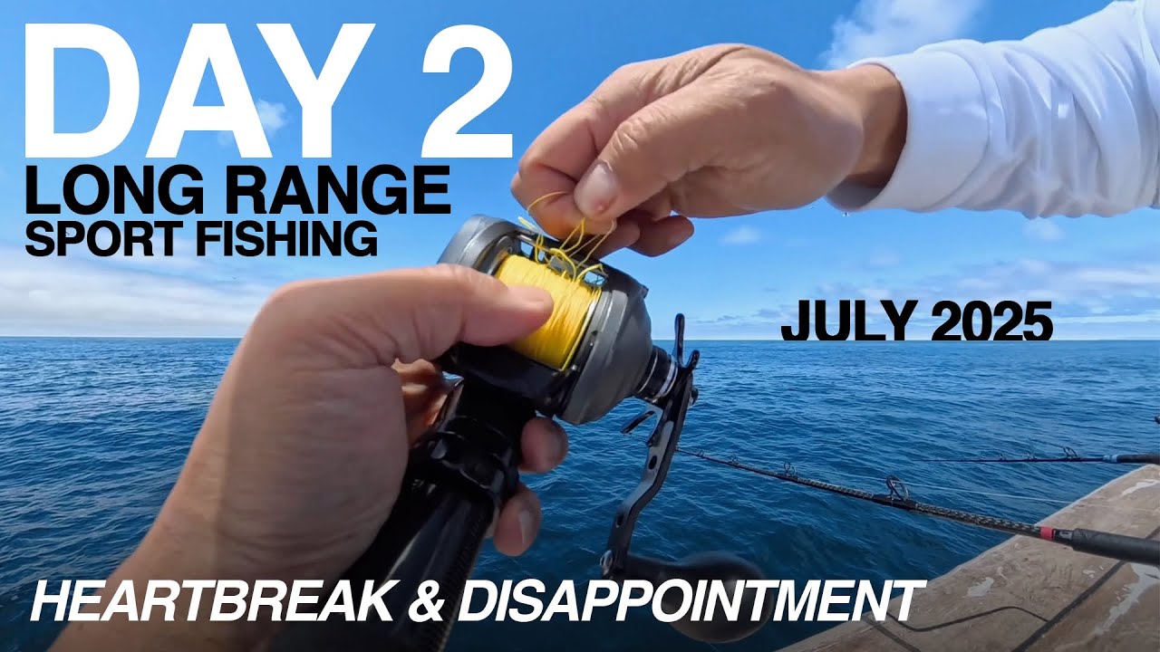 Day 2: Daytime Foamers & Nighttime Heartbreak Excel Long Range Sportfishing Okuma 4 Day July 2025