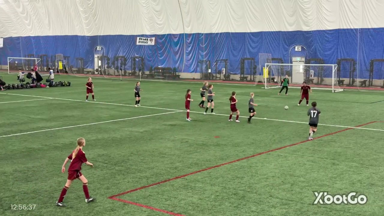 Dec. 13th U12 4-1 second half maybe. 