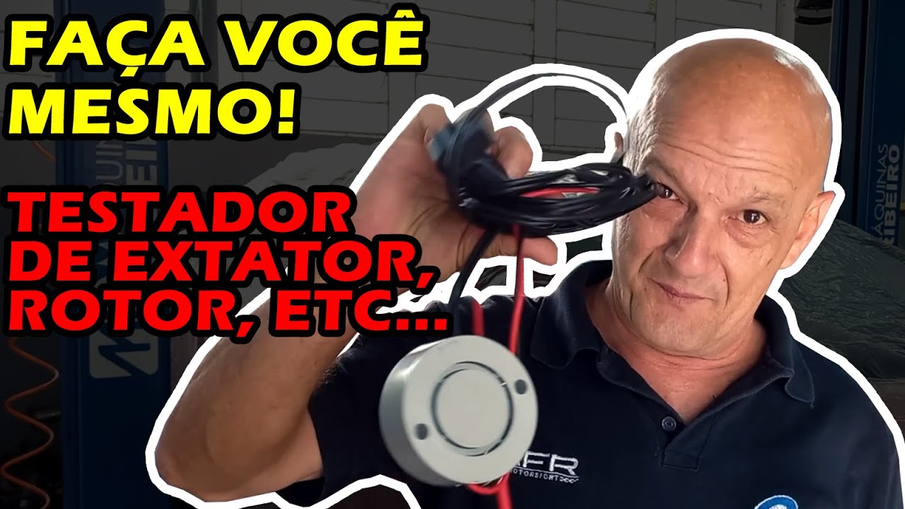 Como Fazer TESTADOR de ENROLAMENTO CASEIRO (Megômetro)!