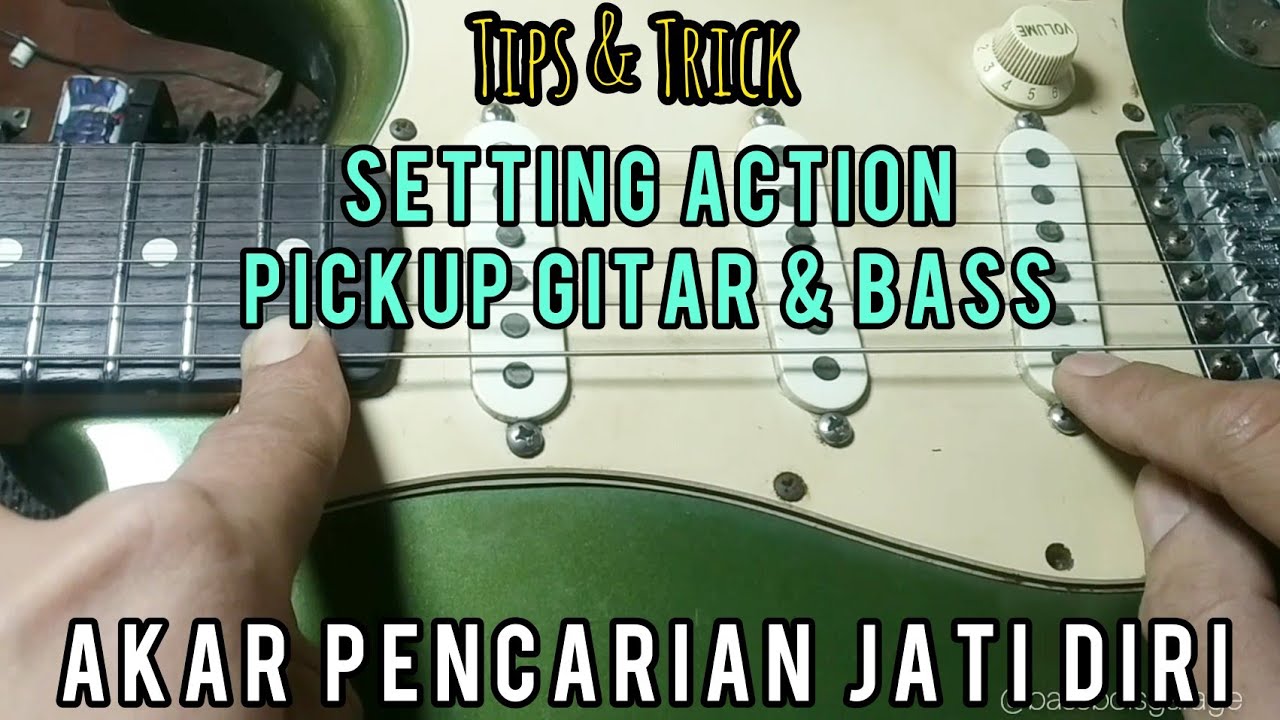 Tips & Trick Setting Action / Ketinggian Pickup Gitar & Bass #tuesdaytips