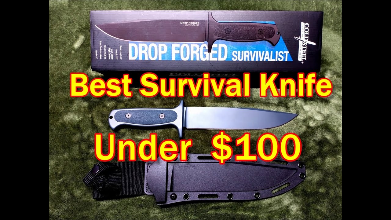 Cold Steel Drop Forged Survivalist Knife 2021