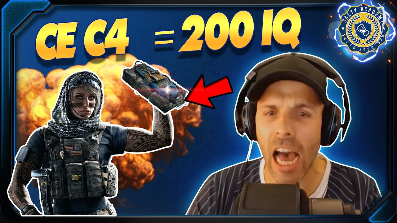 Un C4 à 200IQ avec Valkyrie !!! 🎓 Rainbow Six : Siege