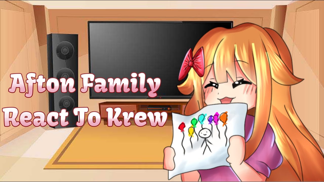 Past Afton Family react to Krew! ✨@ItsFunneh ✨ Ft. Past afton family 1/1