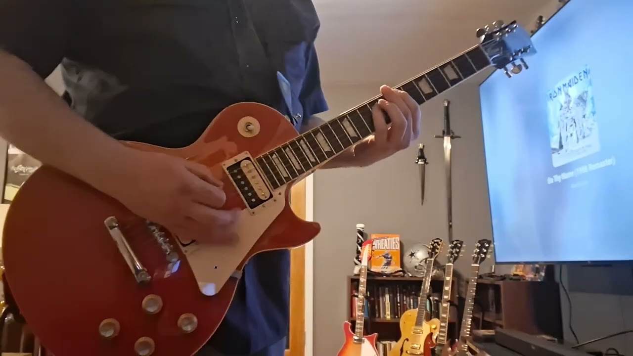 Iron Maiden-Hallowed Be Thy Name guitar cover 