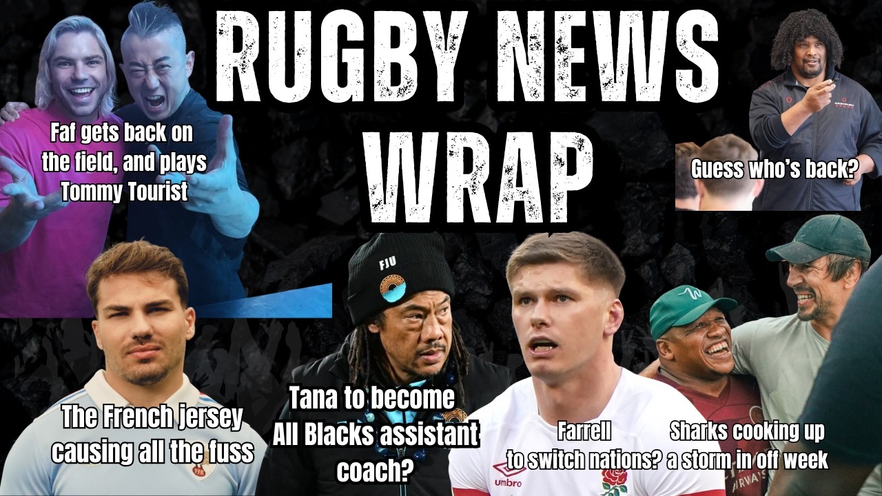 FRIDAY NEWS WRAP: French jersey causing all the fuss, Sharks cook up a storm and Faf is back
