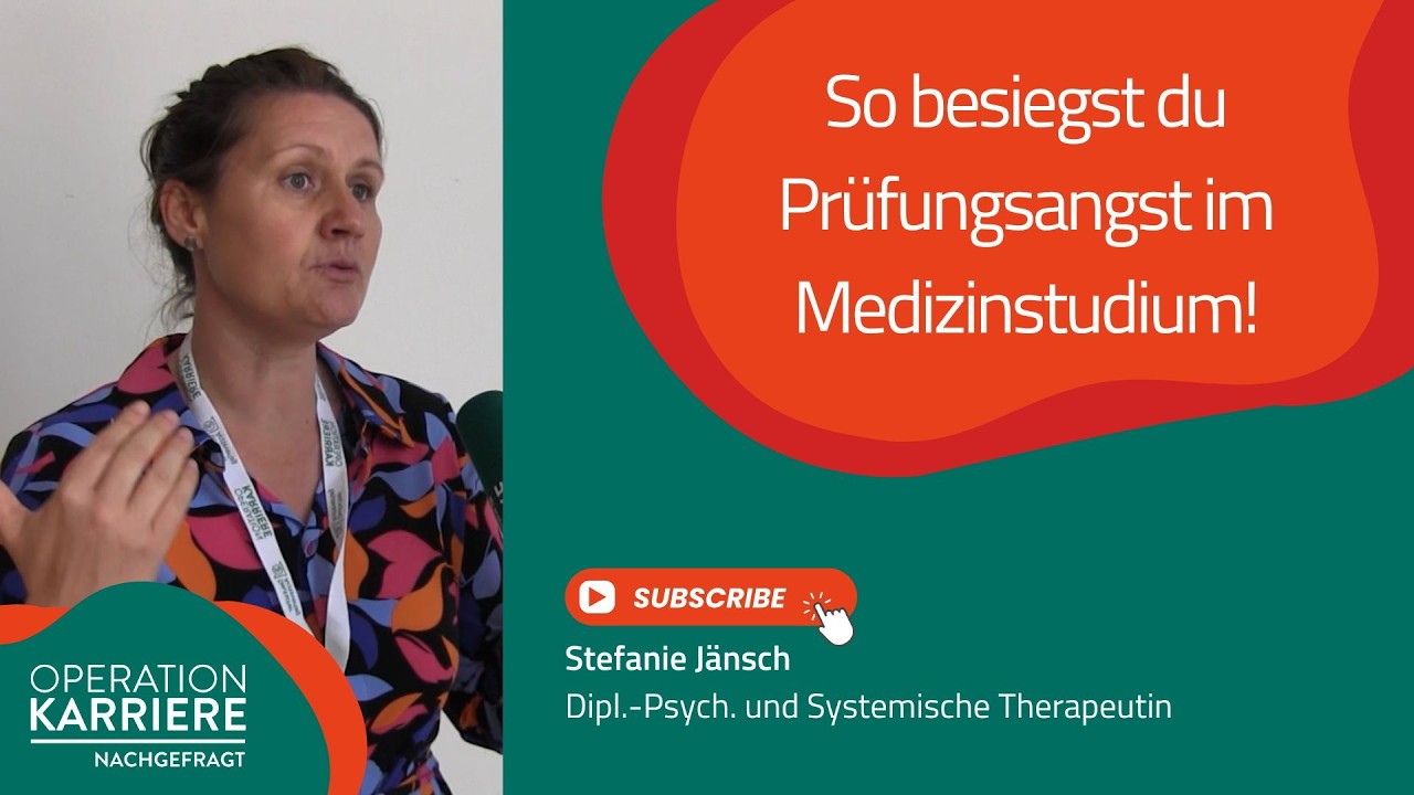 Pr&uuml;fungsangst im Medizinstudium: So besiegst du den Blackout!