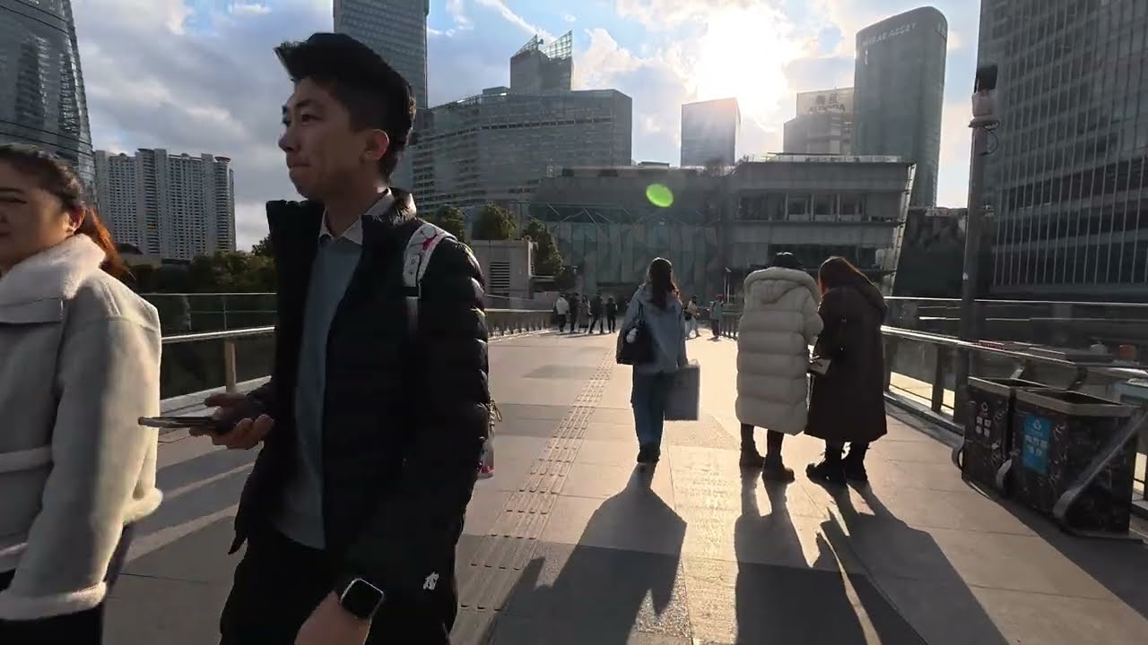 从陆家嘴逛到东昌路渡口
