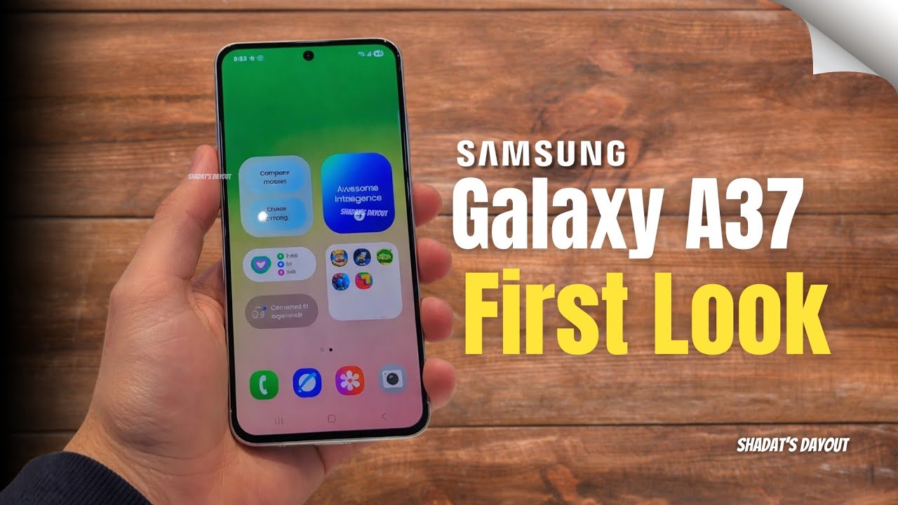 Первый взгляд на Samsung Galaxy A37 &ndash; утечки, характеристики и дата выхода!