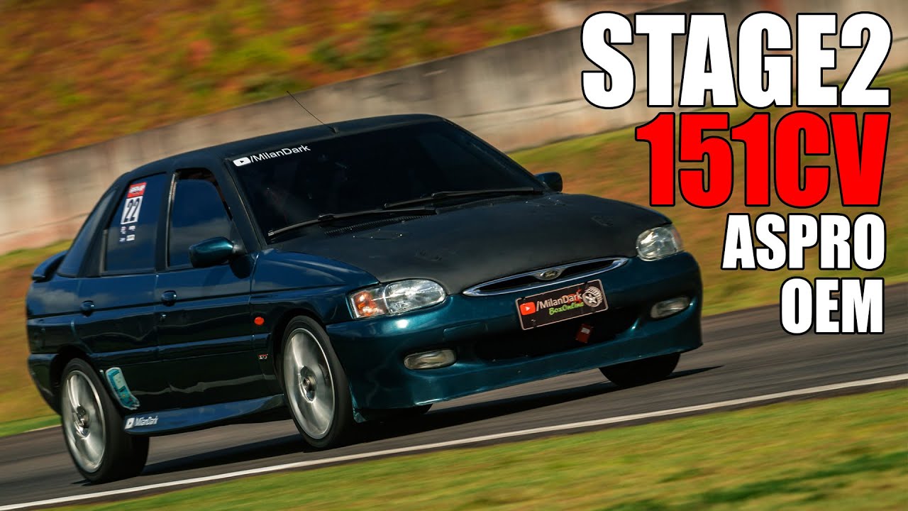 Demorou 30 ANOS! Stage2 de 151cv para Zetec Aspirado - Ford Escort GT BMO