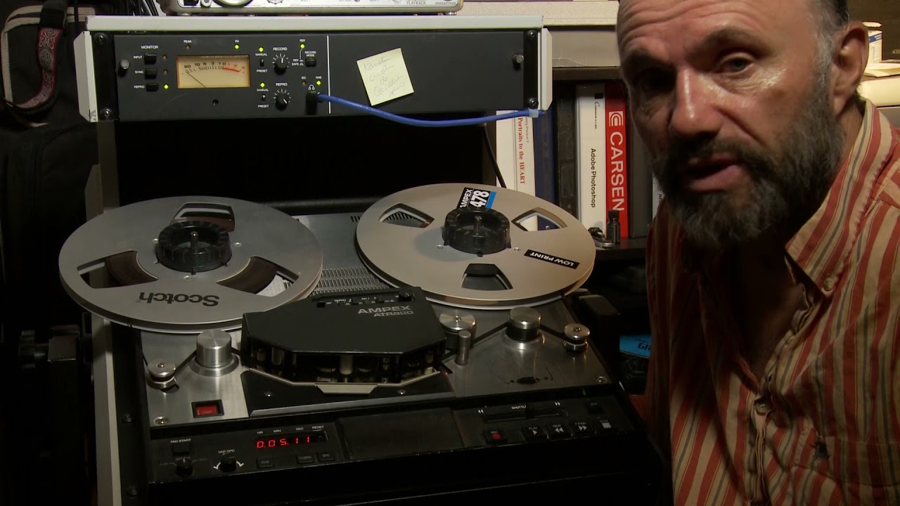 Introduction to professionnal tape recorder  Ampex ATR 800 Part 3 of 3